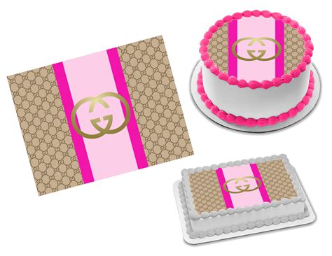 gucci edible picture frosting sheet